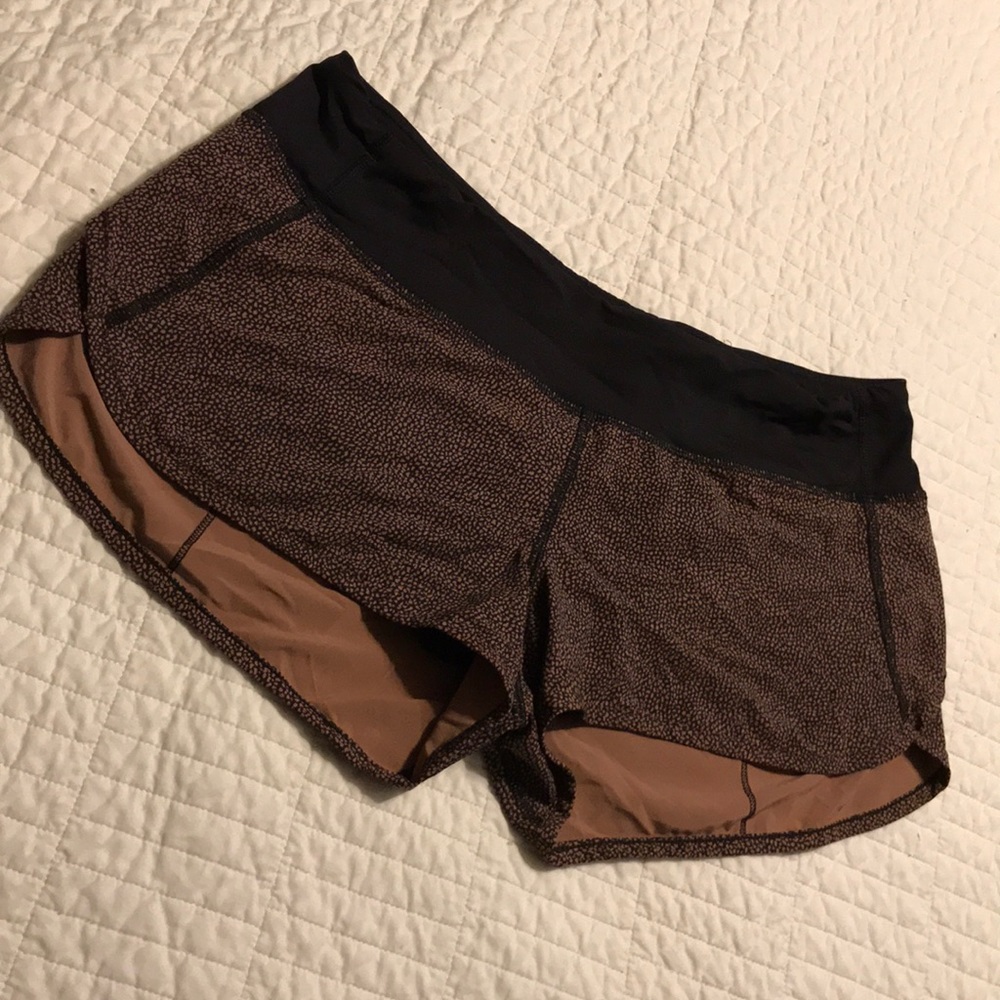 Lululemon speed shorts size 8 barely worn